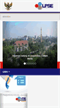 Mobile Screenshot of lpse.ugm.ac.id
