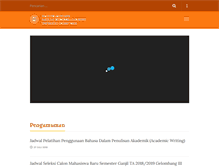 Tablet Screenshot of maksi.ugm.ac.id