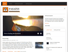 Tablet Screenshot of pasains.mipa.ugm.ac.id