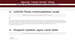 Desktop Screenshot of agungxtwo.staff.ugm.ac.id
