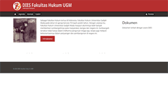 Desktop Screenshot of dies.law.ugm.ac.id