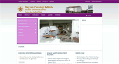 Desktop Screenshot of patklin.fkh.ugm.ac.id