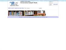 Tablet Screenshot of plo-fapet.ugm.ac.id