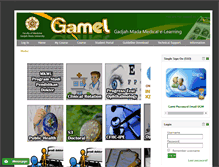 Tablet Screenshot of gamel.fk.ugm.ac.id