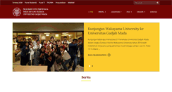 Desktop Screenshot of pariwisata.fib.ugm.ac.id
