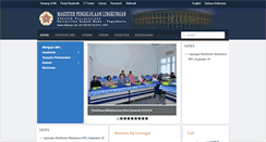 Desktop Screenshot of mpl.geo.ugm.ac.id