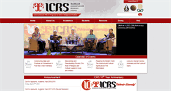 Desktop Screenshot of icrs.ugm.ac.id