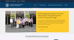 Desktop Screenshot of hktl.ugm.ac.id