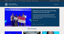 Desktop Screenshot of fish.faperta.ugm.ac.id