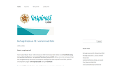 Desktop Screenshot of inspirasi.ugm.ac.id