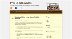 Desktop Screenshot of oss.pkm.ugm.ac.id