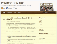Tablet Screenshot of oss.pkm.ugm.ac.id