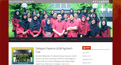 Desktop Screenshot of dema.faperta.ugm.ac.id