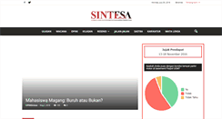 Desktop Screenshot of lppmsintesa.fisipol.ugm.ac.id