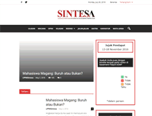 Tablet Screenshot of lppmsintesa.fisipol.ugm.ac.id