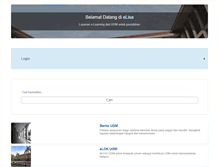 Tablet Screenshot of elisa.ugm.ac.id
