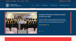 Desktop Screenshot of filsafat.ugm.ac.id