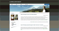 Desktop Screenshot of ancok.staff.ugm.ac.id