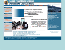 Tablet Screenshot of pasca-sosiologi.ugm.ac.id